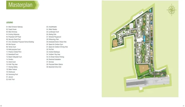Featured Image of Prestige Jindal City Master Plan