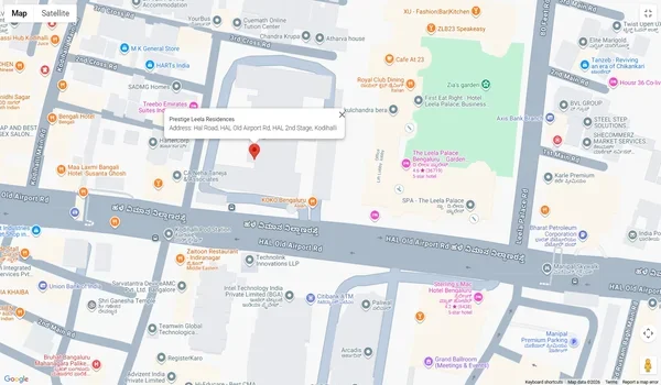 Featured Image of Prestige Leela Residences Location